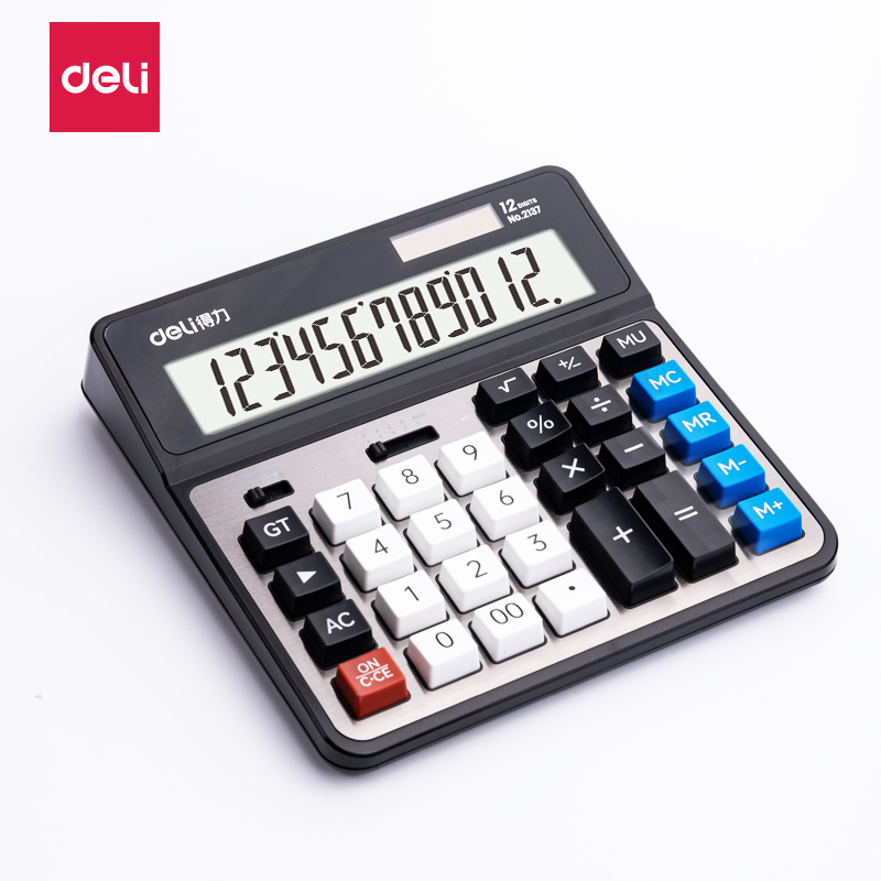 213712位大屏幕太阳能计算器