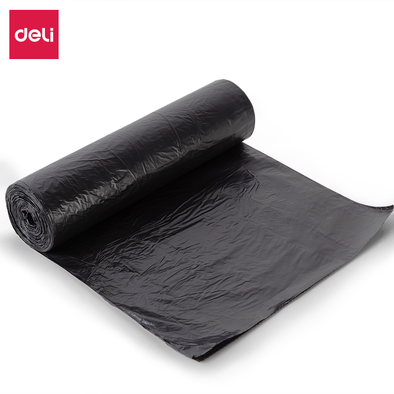 得力点断式8角底大号10只垃圾袋