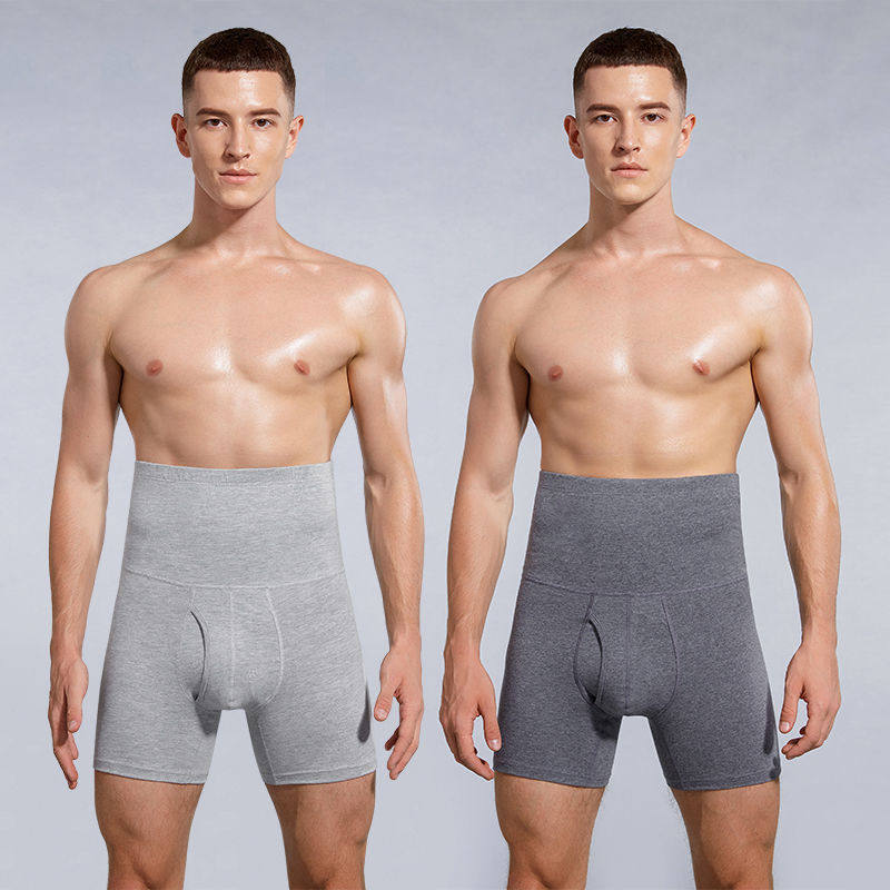 男士特大码塑身美体裤男加肥加大胖子收腹裤夏肥佬纯棉高腰五分裤,女士内衣/男士内衣/家居服,男平角内裤,淘宝优惠券,粉丝福利购,淘宝优惠卷