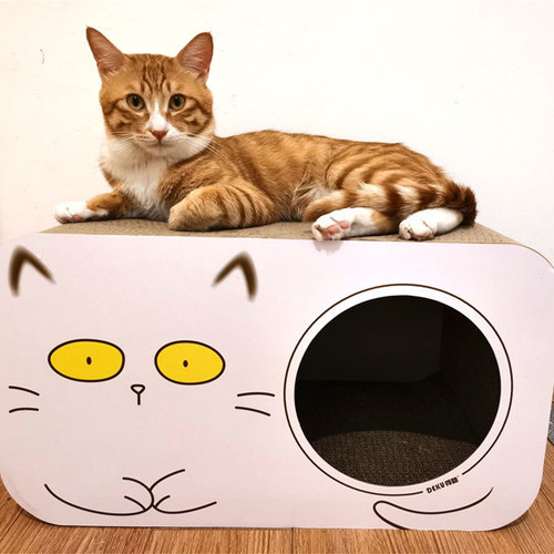 磨爪双层四季通用不掉屑猫屋