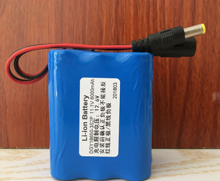 18650锂电池组12V路由器光猫灯带监控器可充电带保护板11.1V