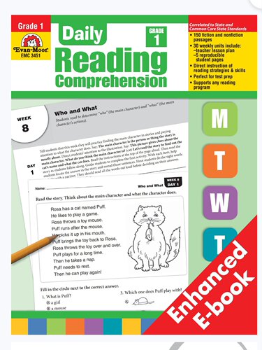 加州阅读理解练习册reading comprehension 1-6高清PDF