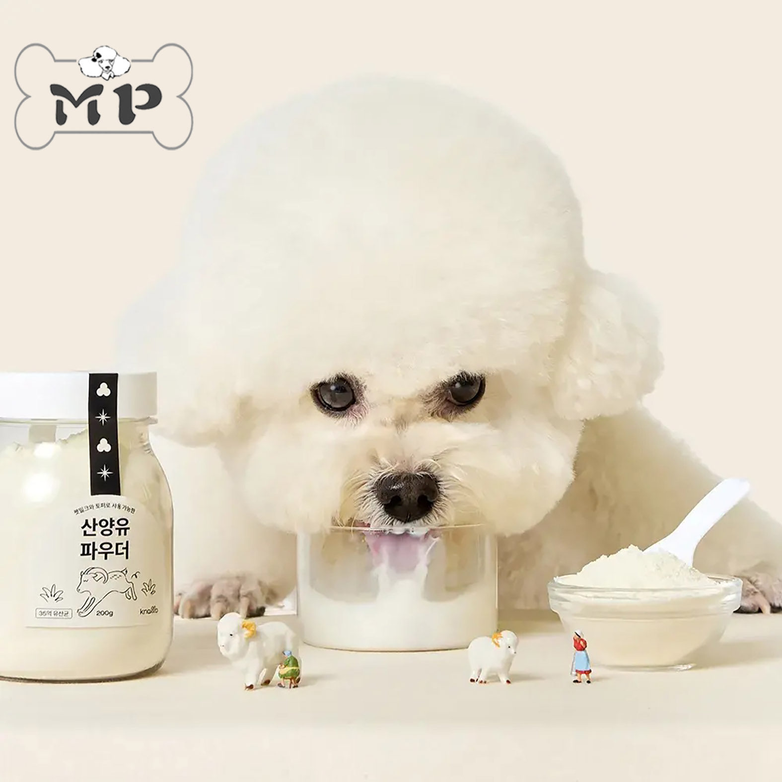 『Memory Pet』韩国knollo宠物猫狗营养补钙益生菌山羊奶粉200g