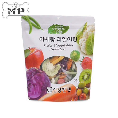 韩国healthypets猫狗蔬果冻干
