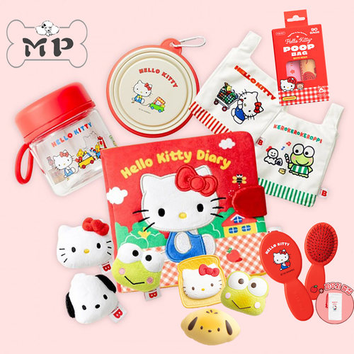 韩代宠物HelloKitty联名玩具碗杯