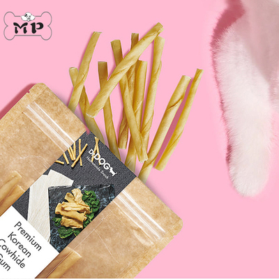 韩代高蛋白韩牛皮磨牙棒手工零食