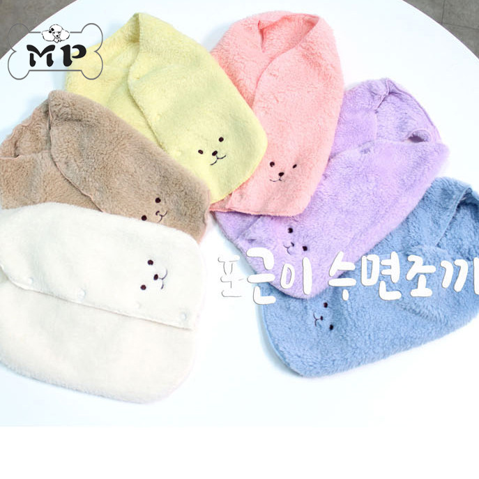 可爱小熊温暖柔软毛绒背心