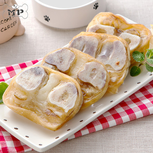 韩代宠物狗天然牛蹄片磨牙零食