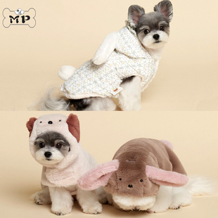 『Memory Pet』韩国meaningless宠物可爱耳朵毛绒连帽斗篷外套