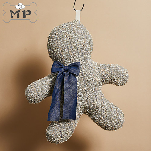 韩代LD宠物粗花呢小人双面垫子