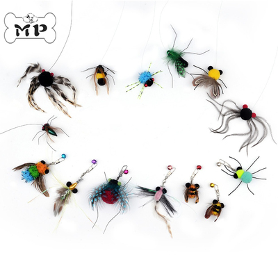 韩国宠物逗猫棒替换头玩具2件套