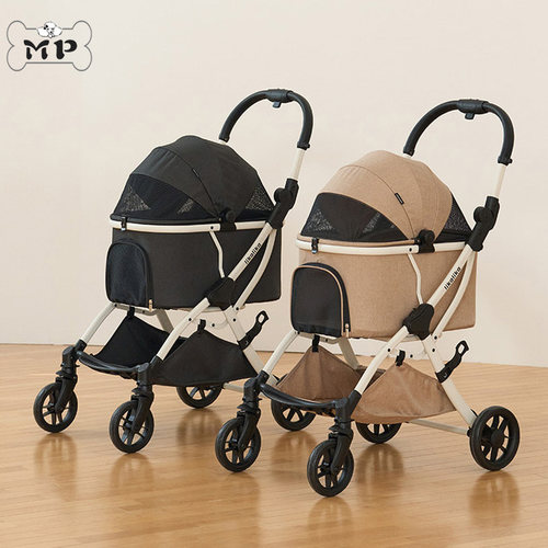 韩国likalika宠物一键折叠手推车