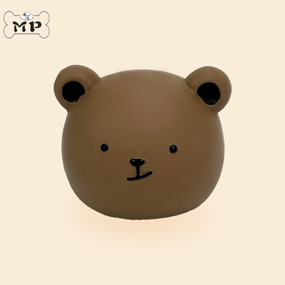 韩代安全认证乳胶小熊发声狗玩具