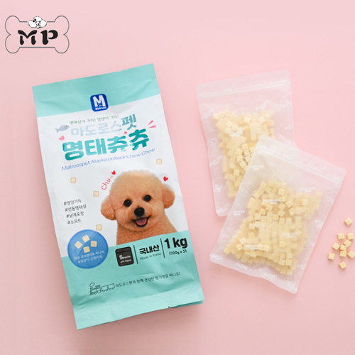 韩代明太鱼狗狗训练零食增强免疫