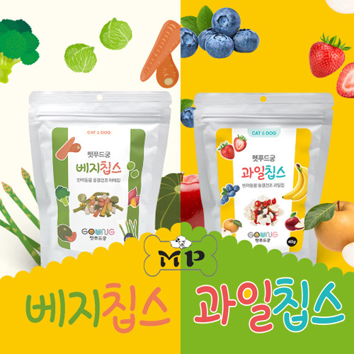 GOONG韩国进口宠物蔬果冻干40g