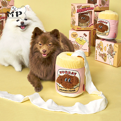 韩国正品仿真抽纸筒藏食发声玩具