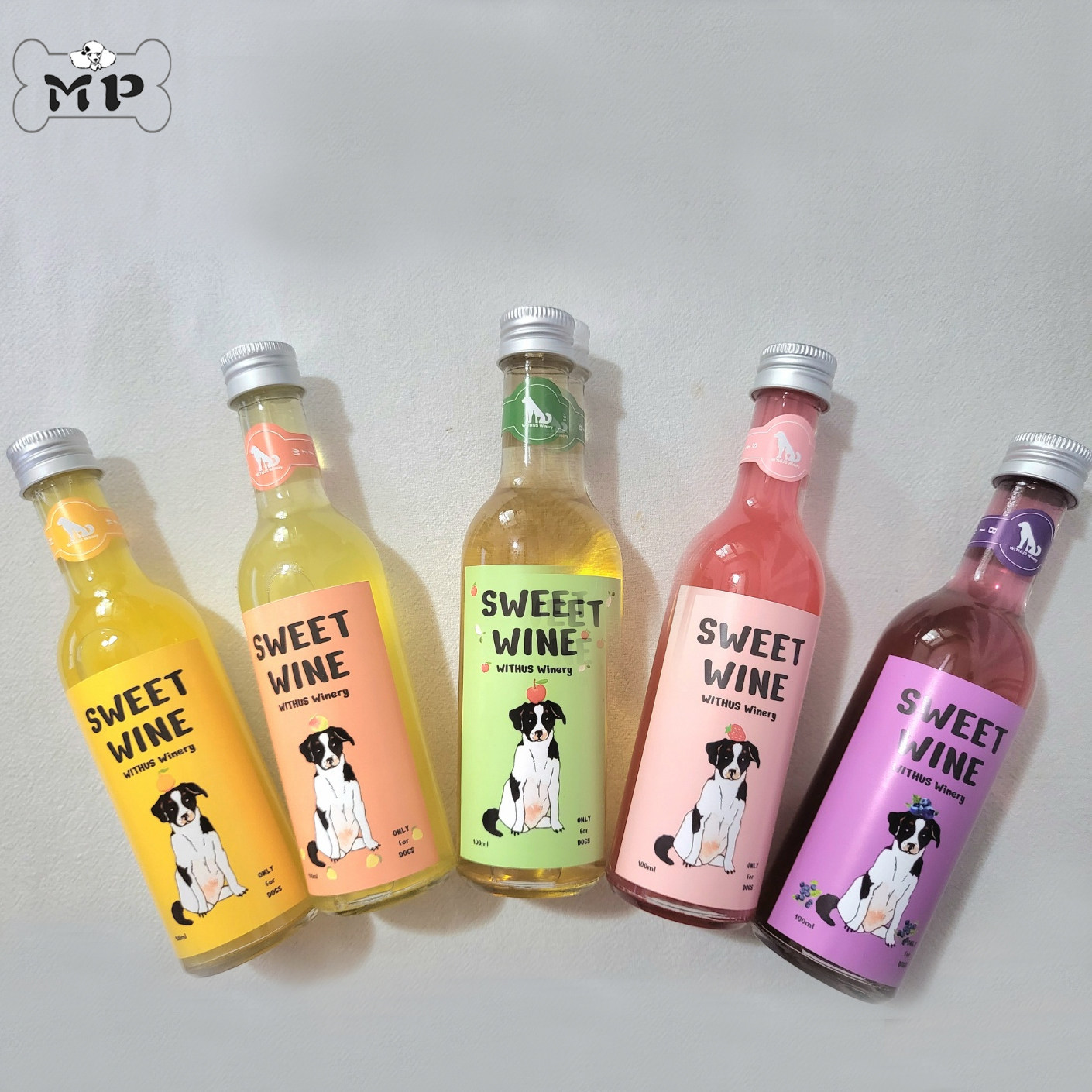 部分现货~韩国正品宠物狗organic无酒精草莓橘子水果味饮料100ml