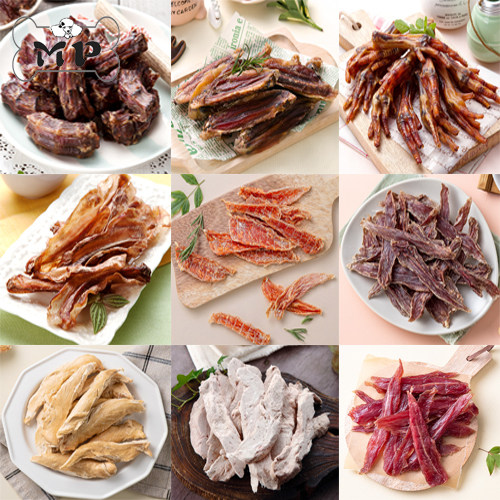 部分现货~韩国happypangpang宠物狗零食天然风干鸡鸭肉系列