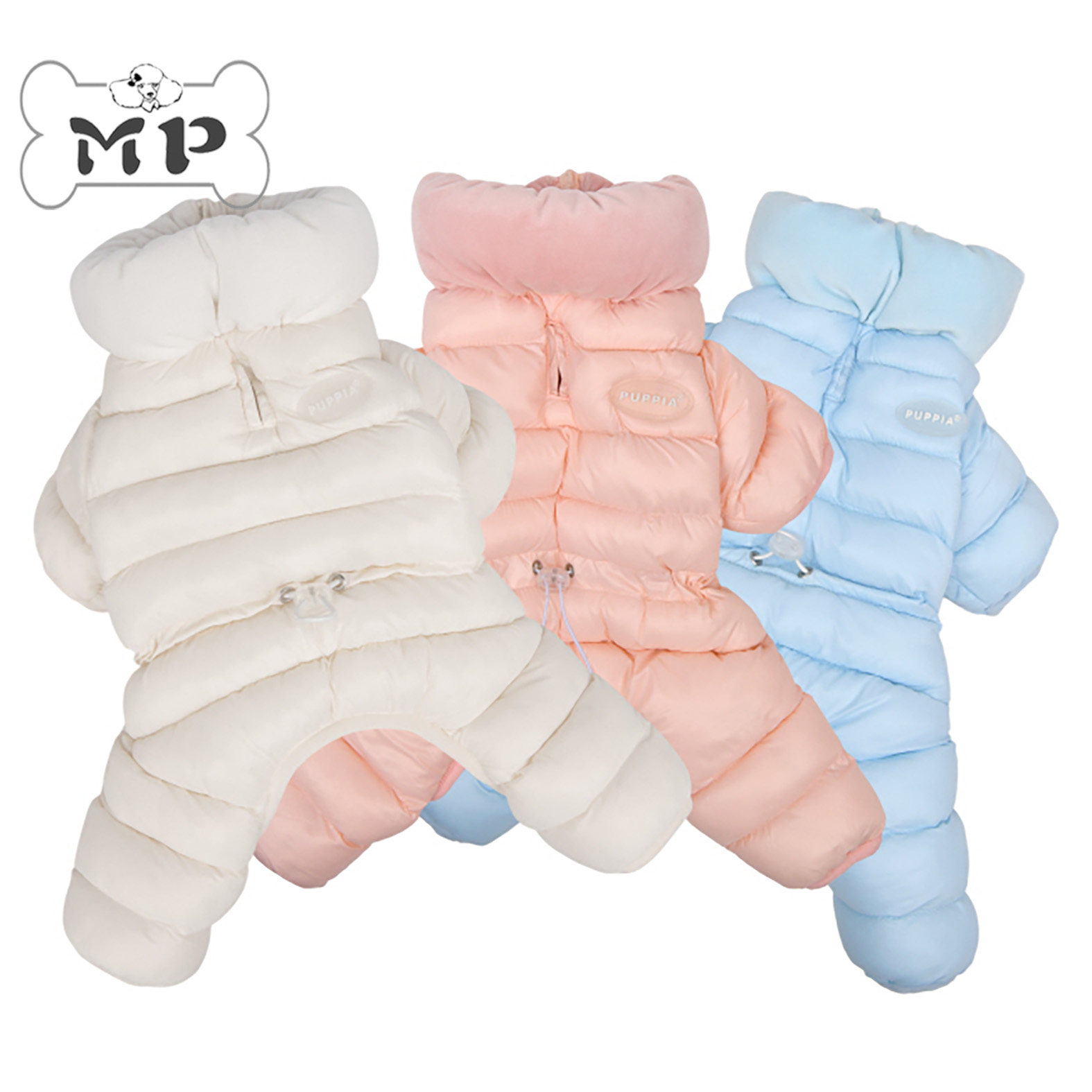 韩代puppia宠物狗冬季保暖羽绒服