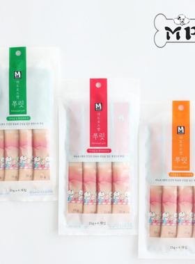 部分现货~韩国Matroos宠物猫狗鸡三文鱼明太鱼营养肉泥猫条