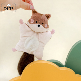 『Memory Pet』韩国meaningless宠物狗可爱鼯鼠飞鼠拔河发声玩具