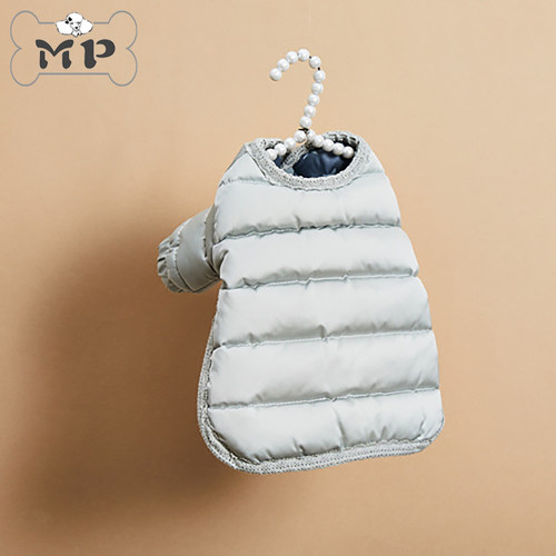 韩代宠物LD双面星星羽绒夹克外套