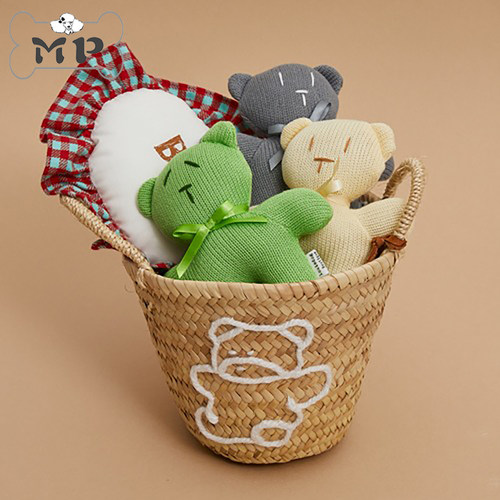 韩代宠物LD蝴蝶结小熊玩偶玩具