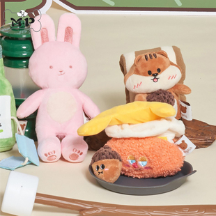 『Memory Pet』韩国meaningless宠物狗毛绒松鼠藏食兔子发声玩具