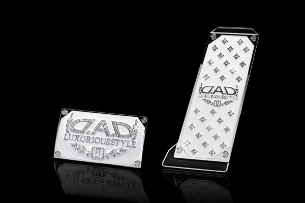 正品日本原装dad地板式油门踏板刹车踏板直立式水晶制动踏板改装