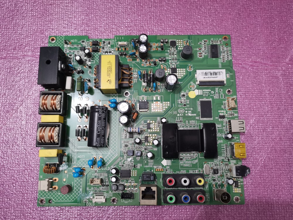 康佳LED40F1300NF 35018601主板配屏418YT  V400HJ6-PE1