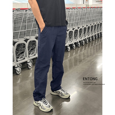 美式机能冲锋裤男秋季薄款速干休闲裤子vibe休闲户外运动登山长裤