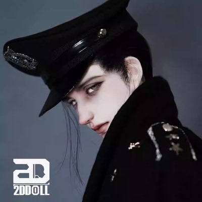 2D75叔Kain黑见明BJD娃娃SD男体