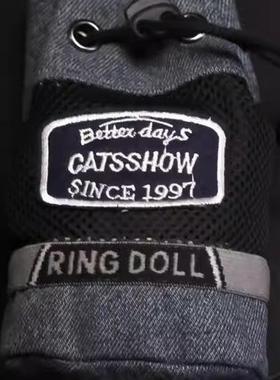 BJD娃娃配件SD娃用背包 ringdoll戒之人形官配 牛仔水桶包 Rot88