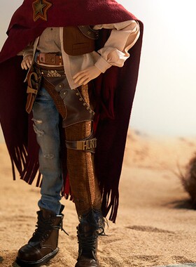 CharmDoll4分BJD娃衣四分小牛仔埃里克Eric官服45YF-B007假发眼珠