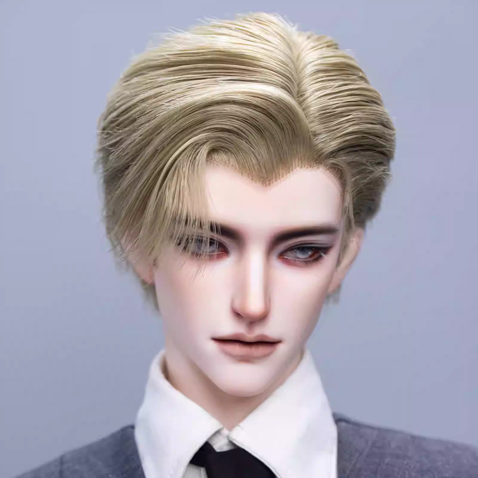 Ringdoll戒之人形鎏金晨曦 霸总现代假发叔体男3分BJD美人尖假发