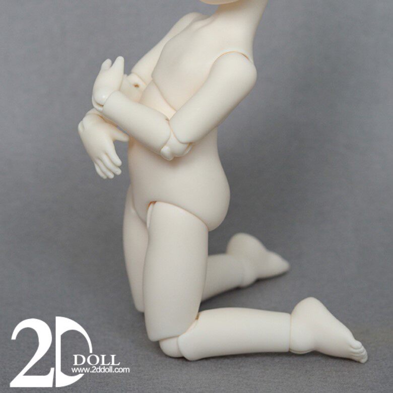 正版BJD娃娃身体2D新6分男女素体