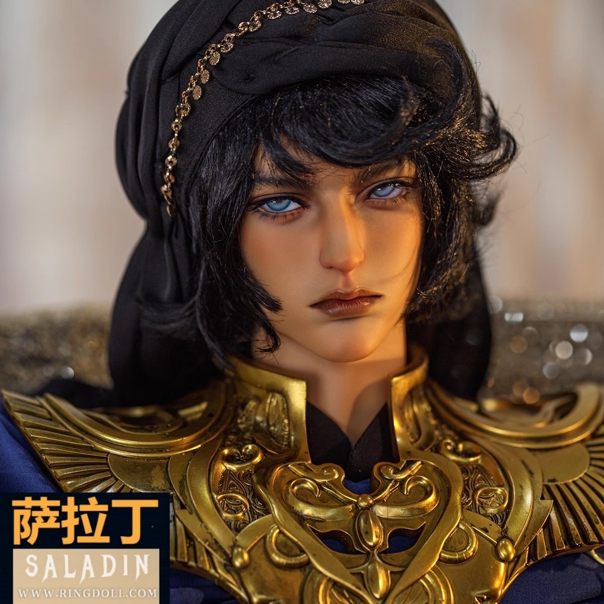 RD叔体BJD男娃骑士萨拉丁SD潮玩