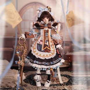 1/4BJD女娃娃裙子SD女体四分娃衣全套GEM针线挚梦4分可可衣服鞋子