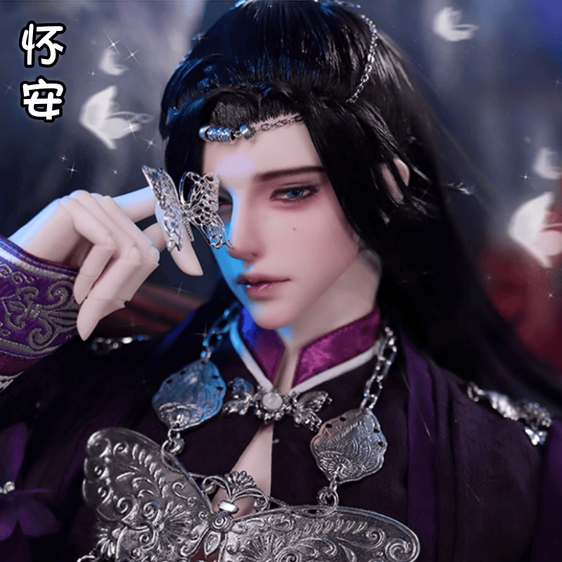 TD壮体古装大叔怀安BJD娃娃正版