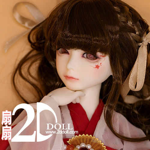 2D4分女娃扇扇BJD娃娃正版SD人偶