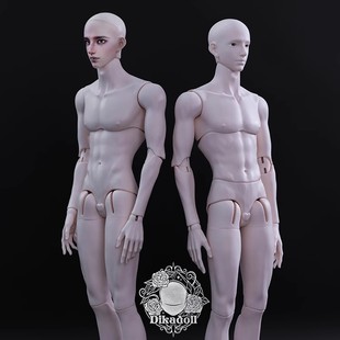 Dikadoll DK正品BJD娃娃身体75cm77薄肌叔体二三段素体SD男娃配身