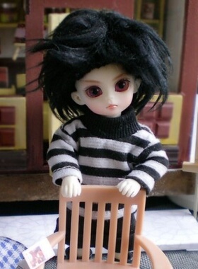 樱桃城堡CC-1/12 BJD/SD男娃娃 12分袖珍掌心BB男娃-点点(免邮)