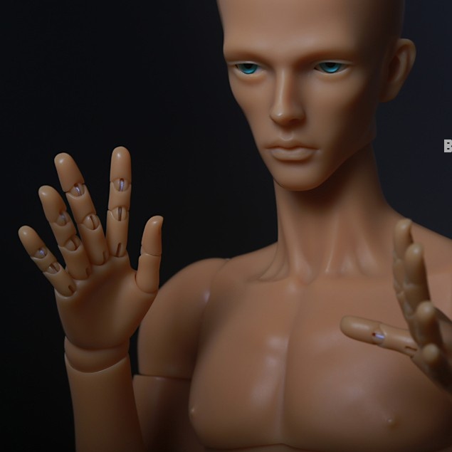 IMPL大叔关节手BJD娃娃替换手型