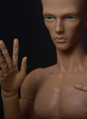 IMPLDOLL正版BJD娃用手型SD男体大叔娃娃手指可活动替换手 关节手