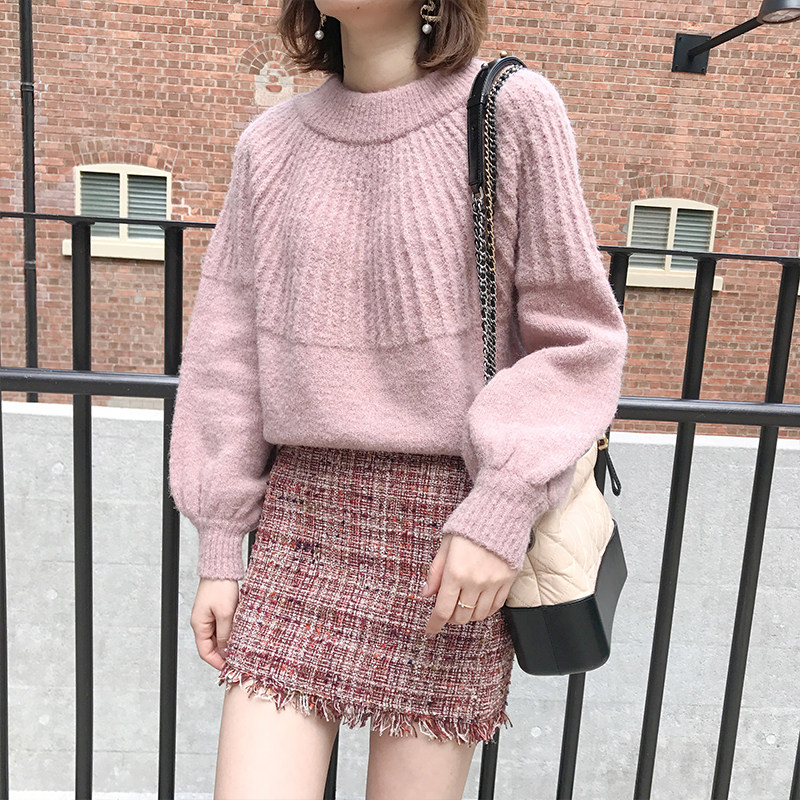 瞌睡兔小香风裙子港味粉色半身裙女春秋小个子2019新款chic短裙在类目 女装/女士精品, 半身裙中 - 来自Buy2taobao.com提供专业的淘宝代购服务