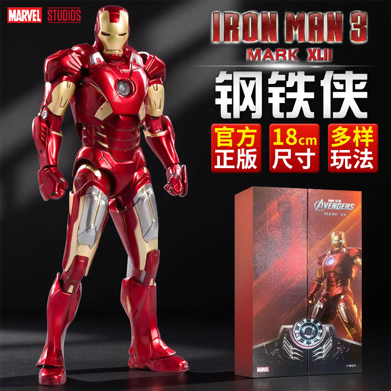 中动漫威钢铁侠MK7模型全系列图片