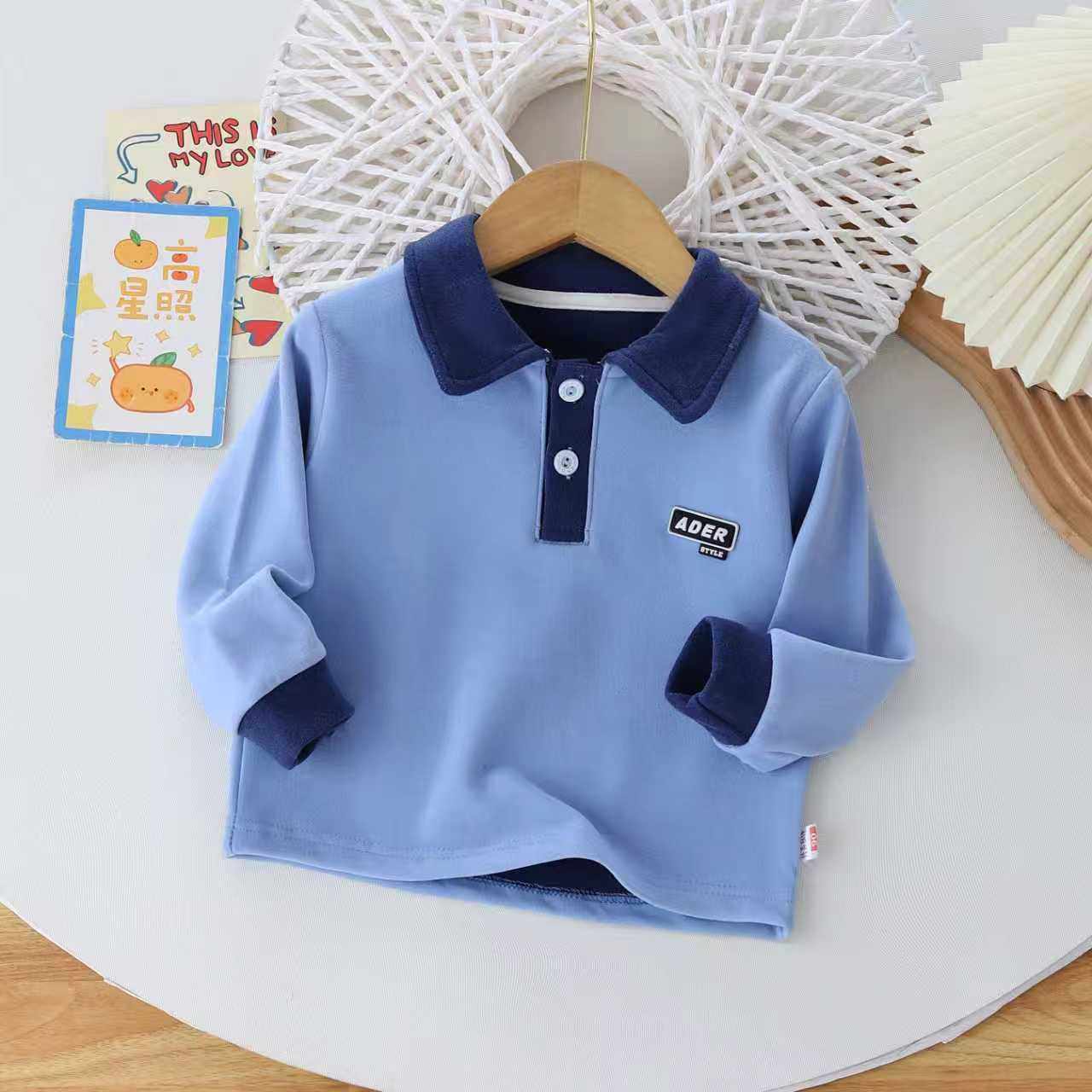 儿童长袖polo衫春季新品条纹卫衣宝宝洋气圆领小童0-3岁童装上衣,童装/婴儿装/亲子装,儿童POLO衫,淘宝优惠券,粉丝福利购,淘宝优惠卷