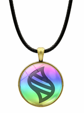 动漫周边宠物小精灵宝可梦mega进化石项链学生时光宝石极巨化吊坠