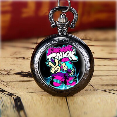 周五夜放克 friday night funkin周边怀表项链表创意怀表礼物表
