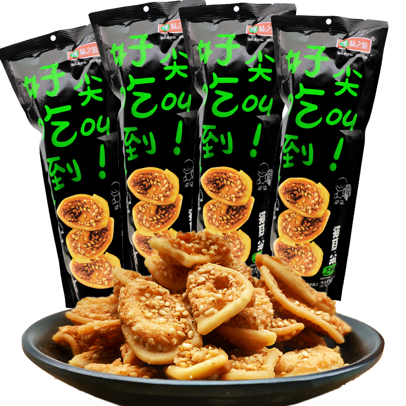 豫味之源芝麻猫耳朵酥零食膨化食品休闲小吃80g6包12包办公室学生在类目 零食/坚果/特产, 饼干/膨化, 膨化食品中 - 来自Buy2taobao.com提供专业的淘宝代购服务